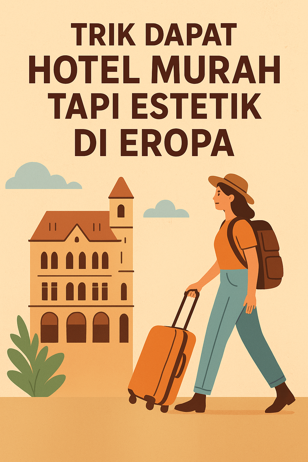 🏨 Trik Dapat Hotel Murah Tapi Estetik di Eropa